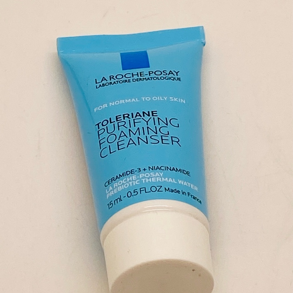 NWT La Roche Posay Toleriane Purifying Foaming Cleanser Mini 15 ml/0.5 oz